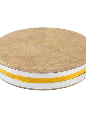 Z655大号案板肉摊加厚圆形砧板砍骨头剁肉商用防裂竹青切菜板剁不