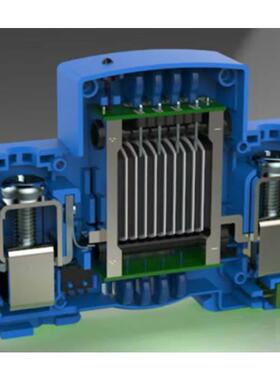 浪涌保护器T1级10-350-25KA宽18mm*4带遥信指示灯共40个石墨间隙
