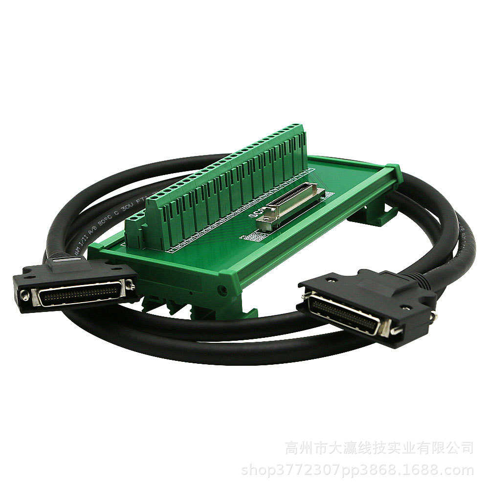 片式台板cn1芯弹端子端子端子scsi50台台接线端子scsi50中继伺服