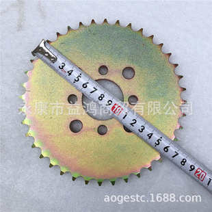 40齿加厚链盘大飞齿轮 链轮428 ATV自制四轮卡丁沙滩车改装 配件