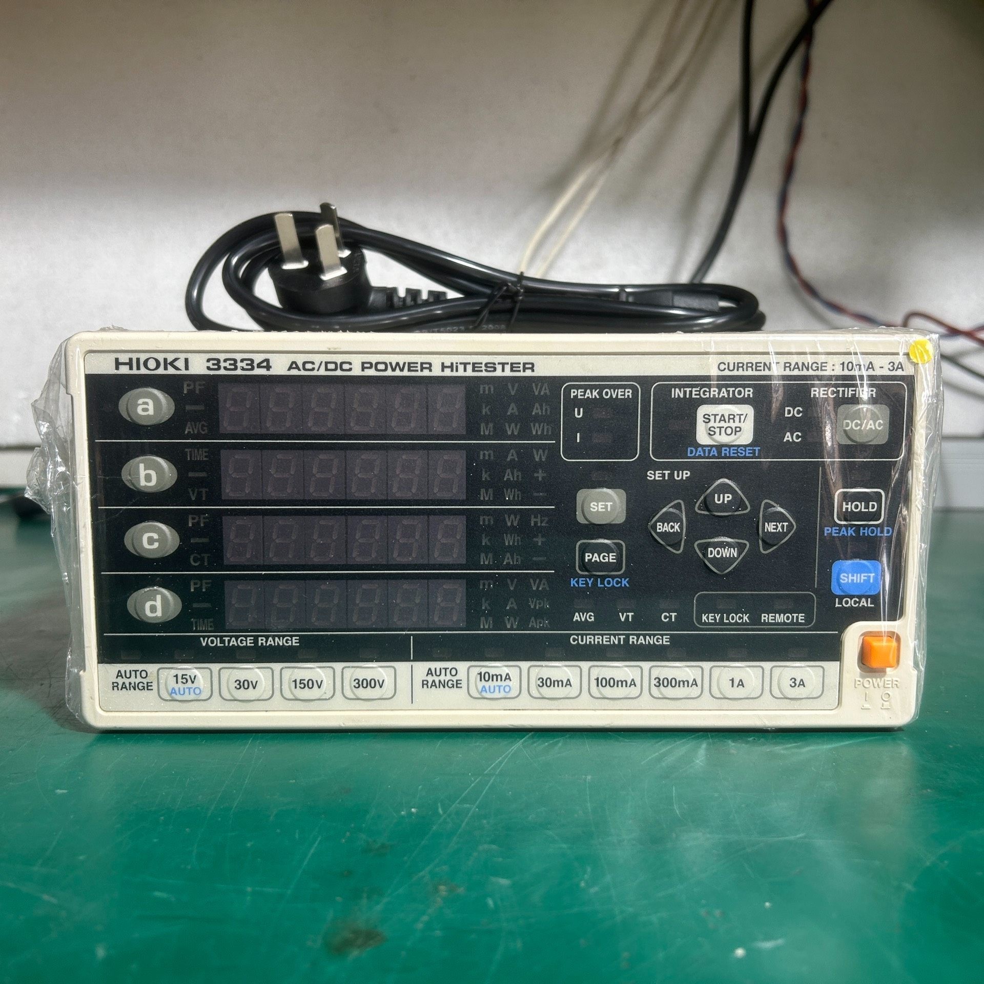 HIOKI日置3334高精度功率计，准新机，功能全部正常，无