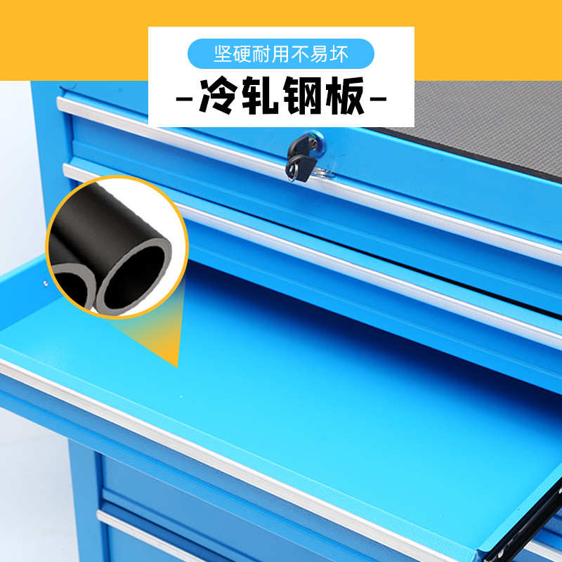 厂家批发手推移动五金工具柜仓库重型组合零件柜车间抽屉式工具车