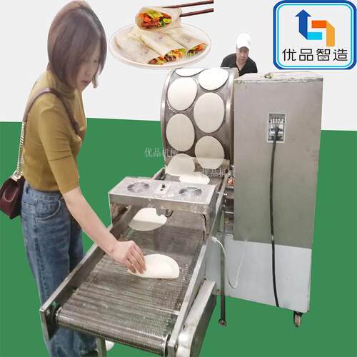 春饼机面糊春卷皮子机小型全自动春卷皮机设备配件春饼机器