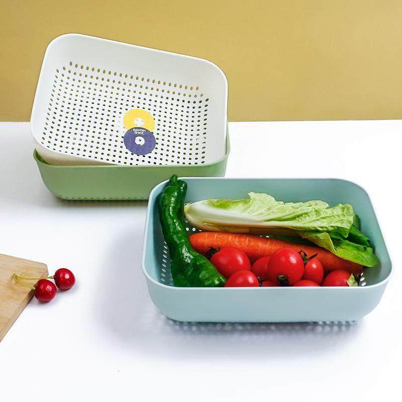 方形箩筐洗菜盆塑料沥水篮洗菜篓子加厚水果漏筛麻辣烫小吃篮商用,餐饮具,洗菜盆/沥水篮/漏水筛,淘宝优惠券,粉丝福利购,淘宝优惠卷