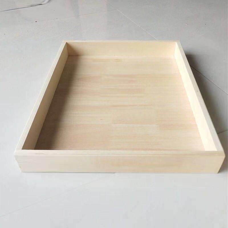 木质托盘正方形大容量点心糕点托盘零食收纳盒摆摊长方形可定制,收纳整理,桌面收纳盒,淘宝优惠券,粉丝福利购,淘宝优惠卷
