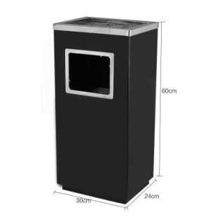 包邮 带内桶烟灰缸商场果皮桶箱 立式 大堂不锈钢酒店垃圾桶宾馆时尚