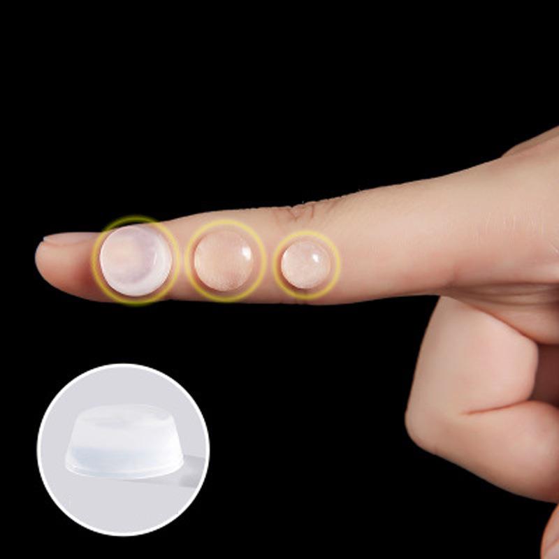 Silicone Anti-Collision Stickers, Home Non-Slip Grains, Door - 实物图