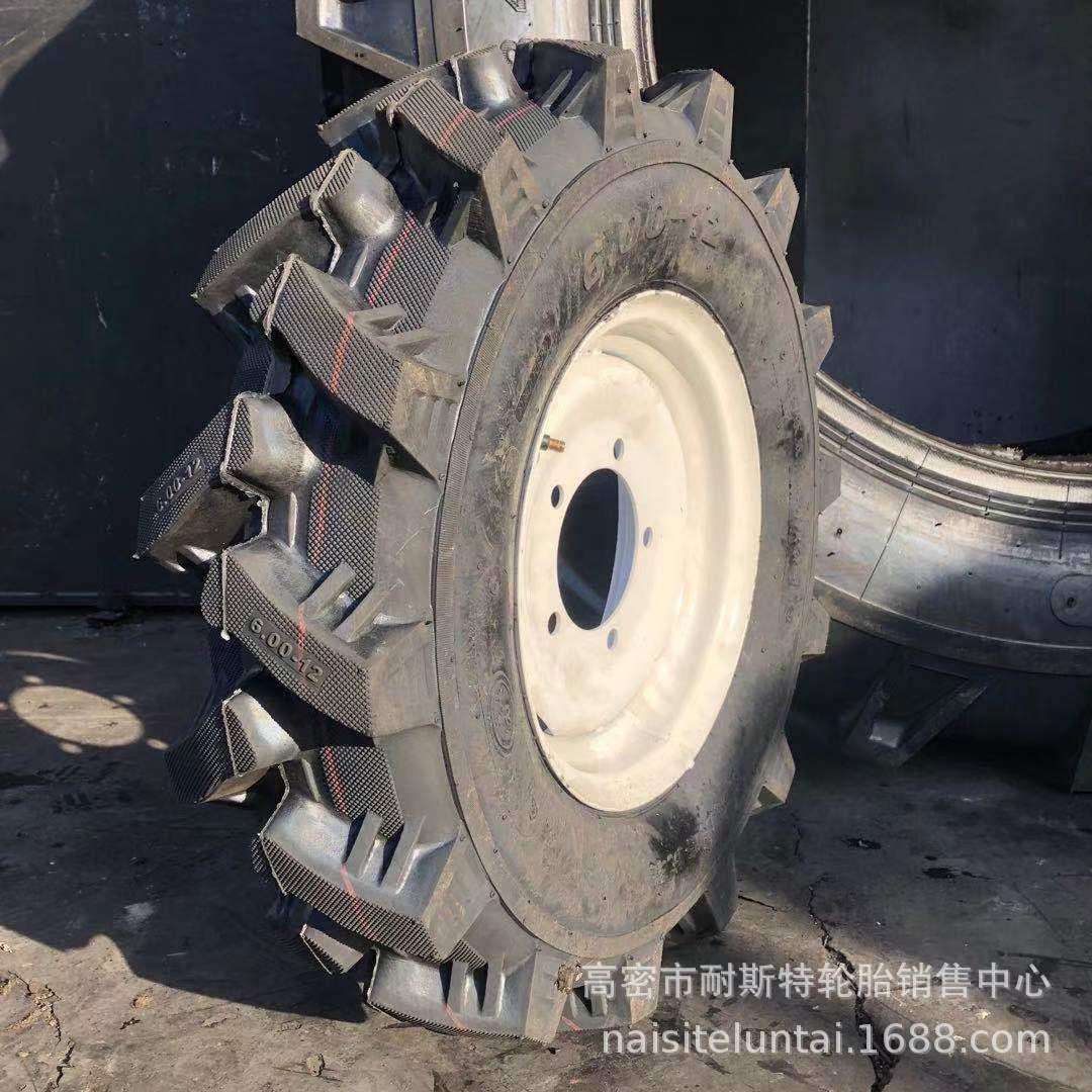 手扶拖拉机轮胎600-12 农用轮胎 R-1 6.00-12可配钢圈