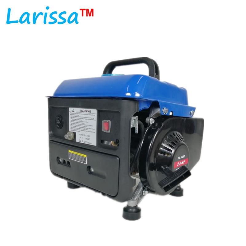 供应单相220V 550w汽油发电机小型低噪音迷你发电机手启动