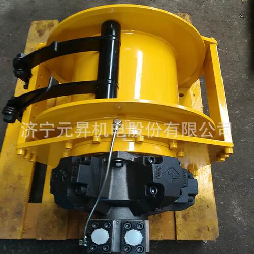 供应拖拽液压绞盘工程起重液压卷扬机抓木机改装5吨液压绞