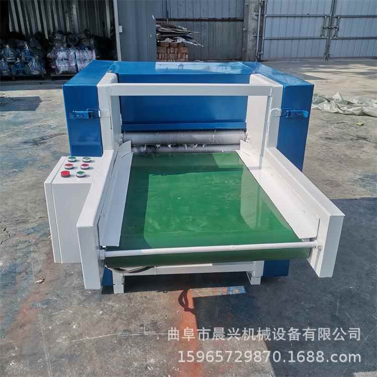碳纤维玻璃纤维丝开松机 超短纤维蓬松设备 公仔抱枕开棉充棉机