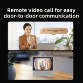 360视频门铃6Pro家用500万智能电子猫眼360度全景监控