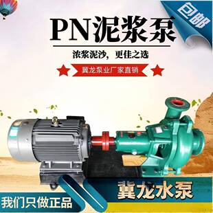 桩机泥浆泵2PNL3PNL耐磨铁铬合金材质华泵牌沉淀池抽浆电动自吸