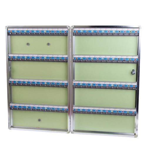 /洛科安全铝合金钥匙箱48/96位收纳箱挂壁式防爆钥匙箱