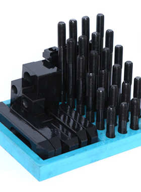 58PCS组合压板大规格加硬组合压板码铁58件套装机床夹具工件夹具