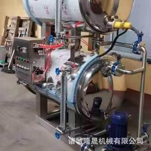 供应肉制品高温杀菌锅全自动食品杀菌锅设备双层喷淋式杀菌釜