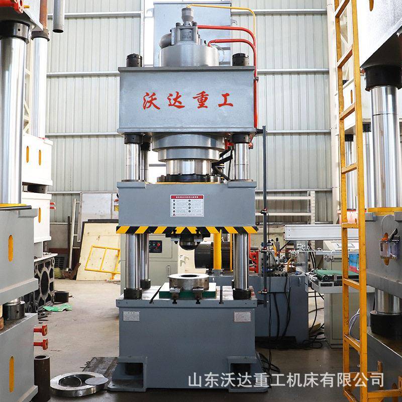 沃达400吨三梁四柱液压机400T船用绑扎碗拉伸钢板冷压成型油压机
