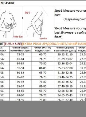 Women Invisible Bras Front Closure Sexy Push Up Bra Underwea