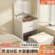 实木翻514盖梳妆头小户型家用化妆床柜一体现收纳床头化妆桌代卧
