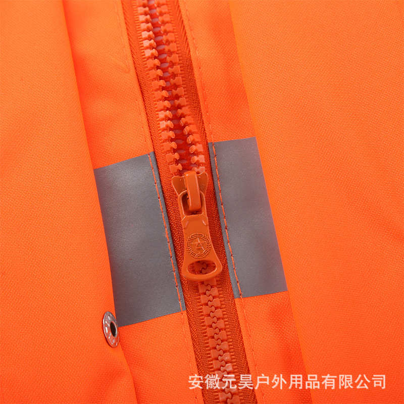厂家直销荧光橙反光衣高速交通劳保分体雨衣套装创意成人工作服