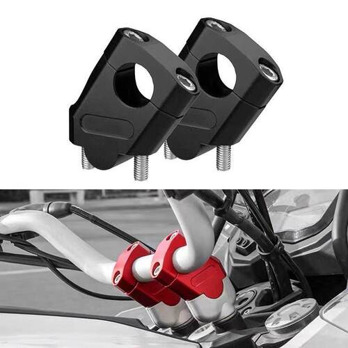 磨砂摩托车龙头加高码增高车把越野机车手把后移压码改装配件增高