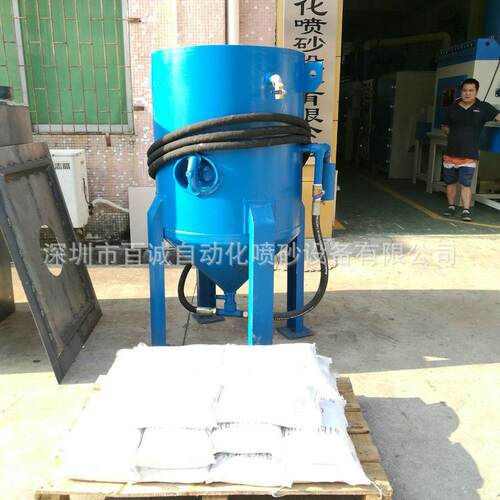 深圳百诚室外大型钢材除锈喷砂机干湿高压除锈喷砂机厂家直销
