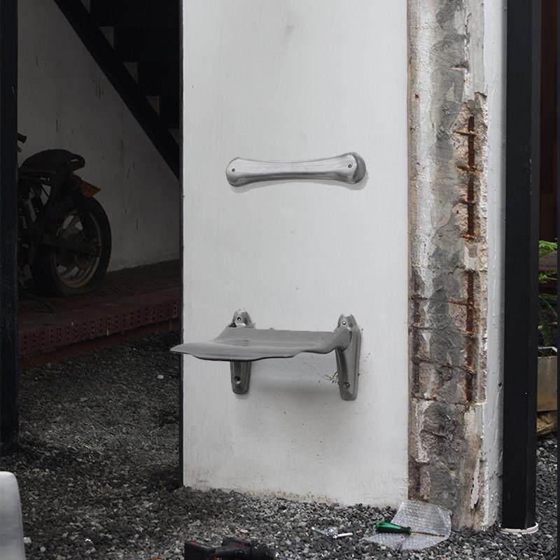 折叠椅覆古简约墙挂椅单人中古饭厅商用设计感创意户外工业风翻板,住宅家具,折叠椅/躺椅,淘宝优惠券,粉丝福利购,淘宝优惠卷