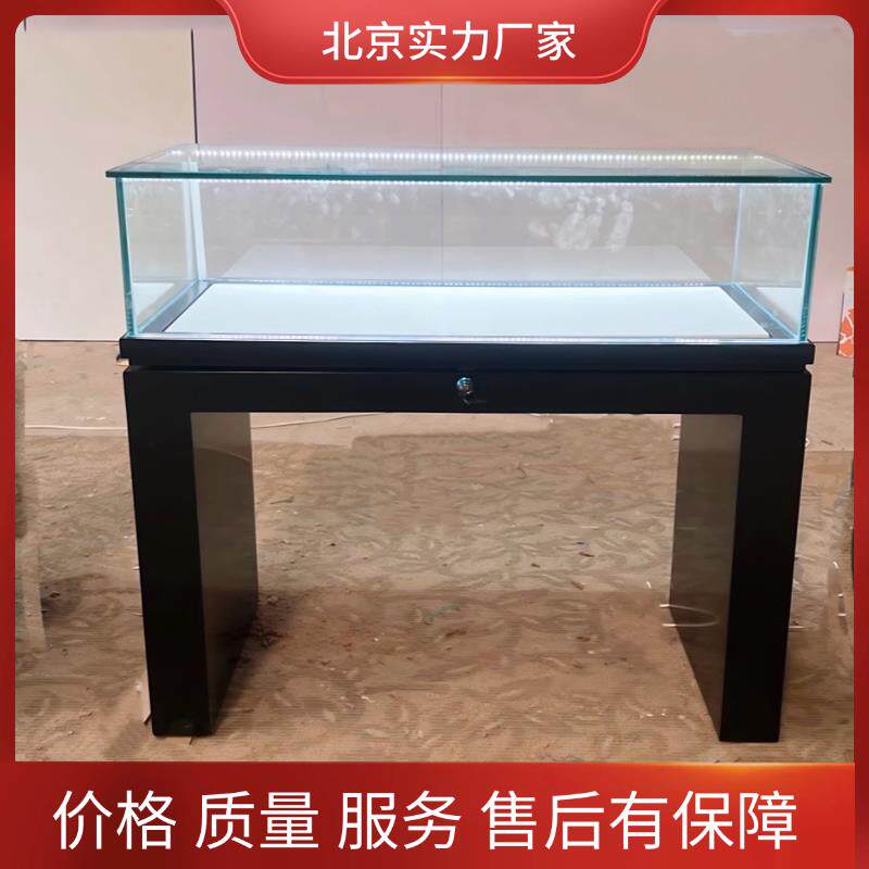 博物馆企业公司展厅产品展示柜定制带灯发光木质玻璃柜台实力厂家
