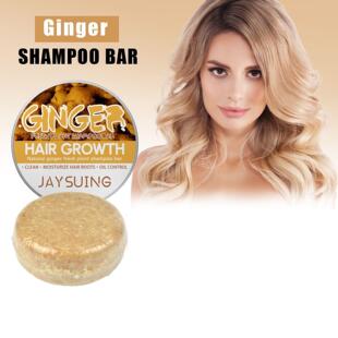 Jaysuing Ginger Shampoo Bar Gently Nourishes for Smooth and