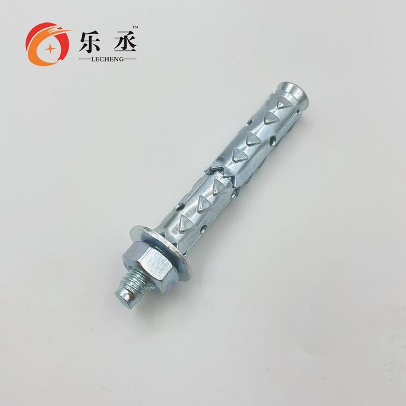 穿山刺膨胀螺丝切块砖泡沫轻体砖专用蓬胀螺丝鱼鳞拉爆加气块倒刺