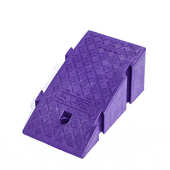 塑料路沿坡马路牙子斜坡垫便携式 台阶垫汽车门槛上坡坡道三角垫子