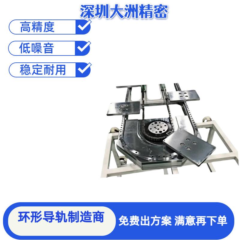 25高精密圆弧滚轮轴承轨道工业自动化环形导轨滑道输送循环线