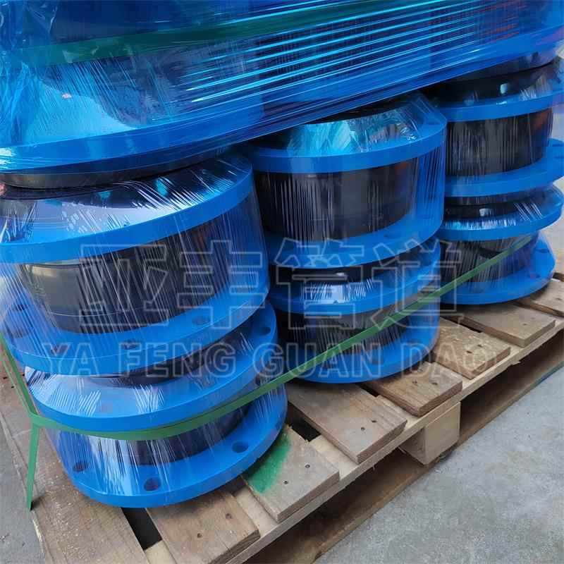 可调胶式橡胶软连接D811N600单球曲挠高橡接压头安装拆卸可方便