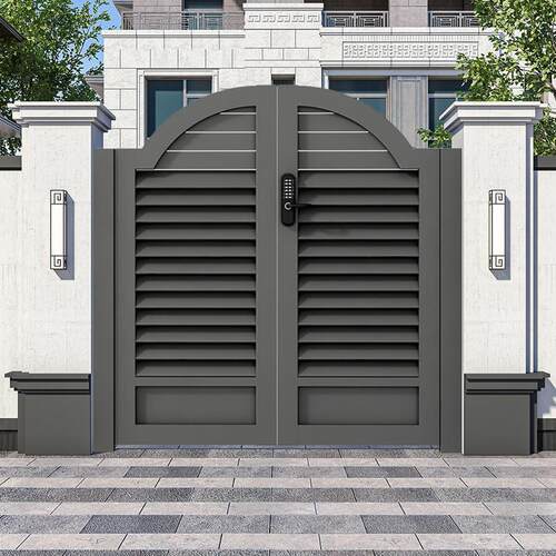 庭院花园门农村自建房大门户外院子大门庭院大门铝合金花园入户门