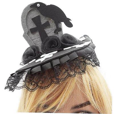 Halloween cosplay accessory Plague Crow Cross Tombstone Head