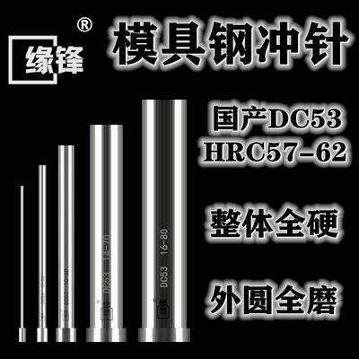 40 50 70 90 120 150 200冷冲模具钢DC53冲针冲头T冲薄不锈钢冲压