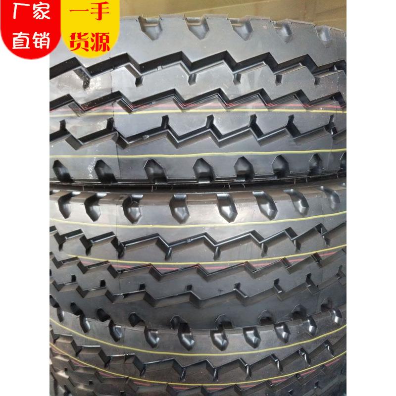 三线花纹全钢丝轮胎825R20 卡车载重钢丝胎 子午线轮胎