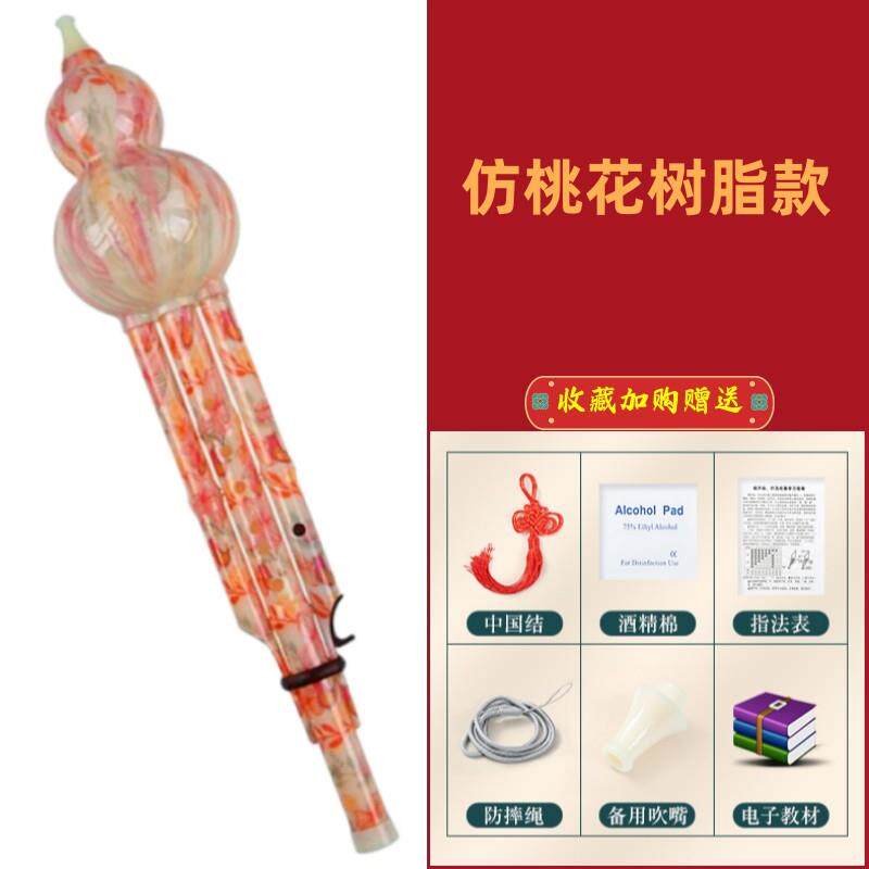 高档葫芦丝器成摔人初者c调学降b调乐儿童入门中小学生零基础防胡