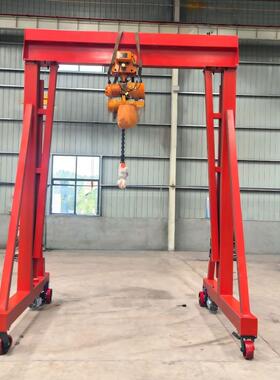 龙门吊起重机电动门式龙门吊无轨道电动小型移动龙门架无轨龙门吊