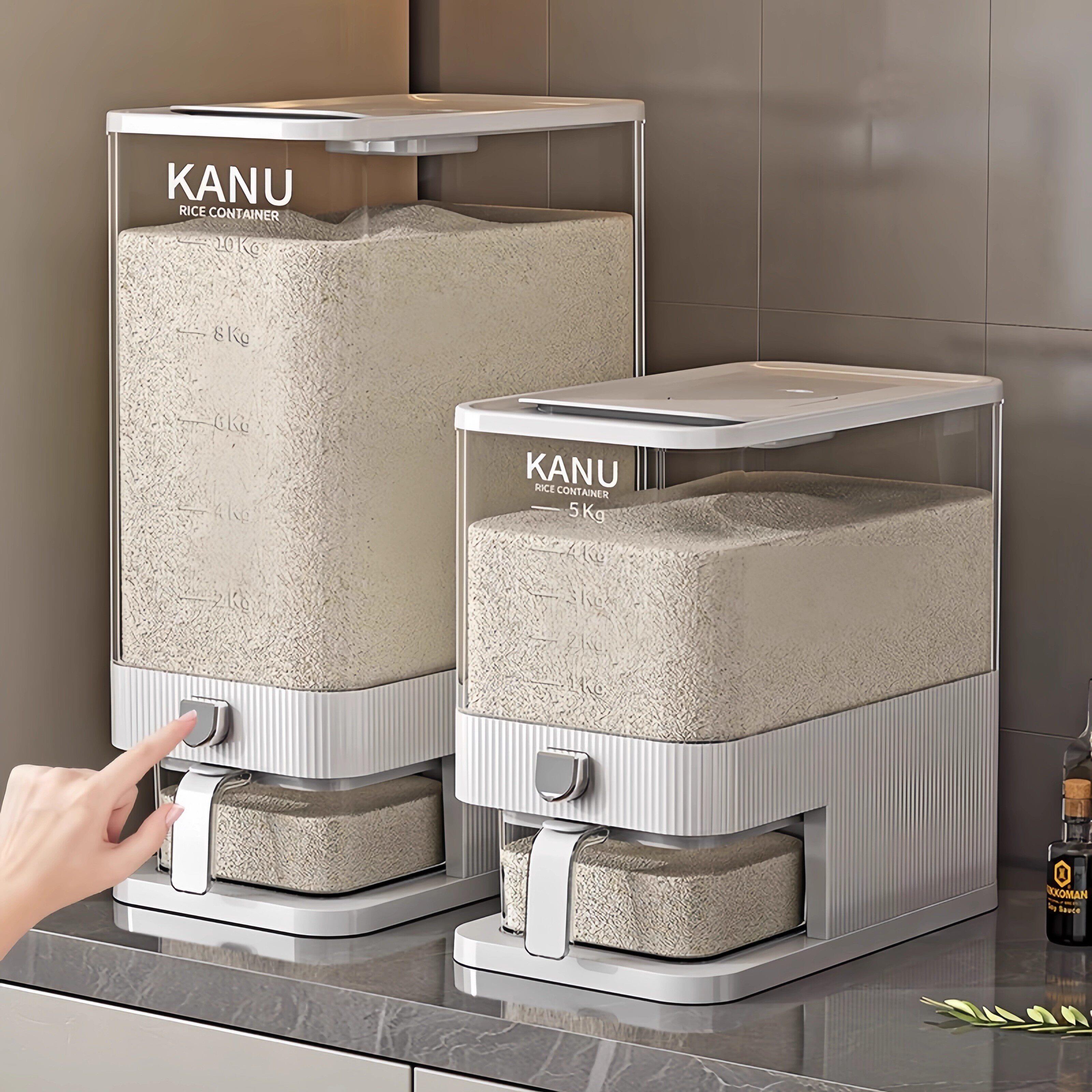 日本进口米桶家用新款防虫防潮食品级密封米缸储米箱收纳盒