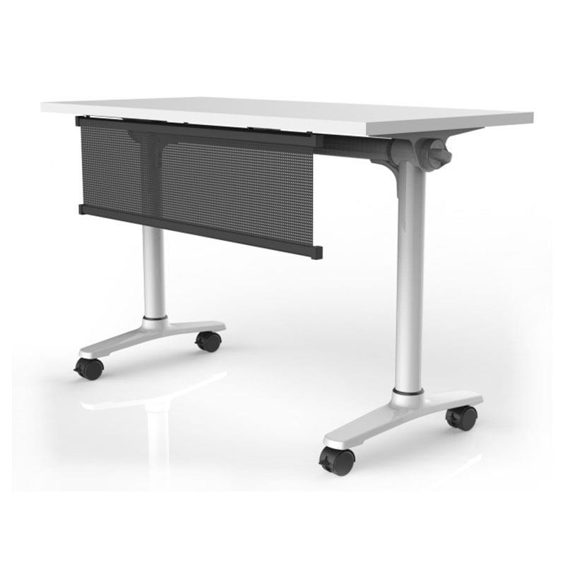 时尚拼组合接动议桌会简约折叠带轮桌子高TD-034B移校多媒体培训