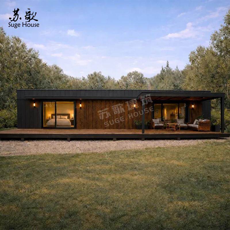 厂家直销现代简约风住宅集装箱改造创意住人模块化房屋设计安装