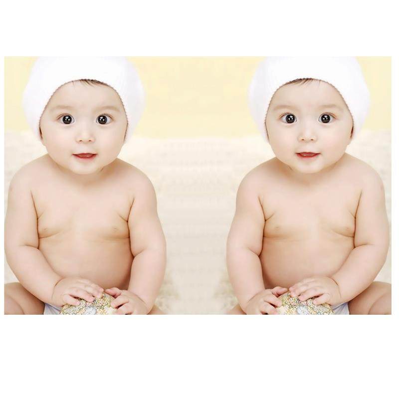宝宝海报照片龙凤宝宝画报可爱漂亮婴儿孕妇bb胎教大图片墙贴bb画