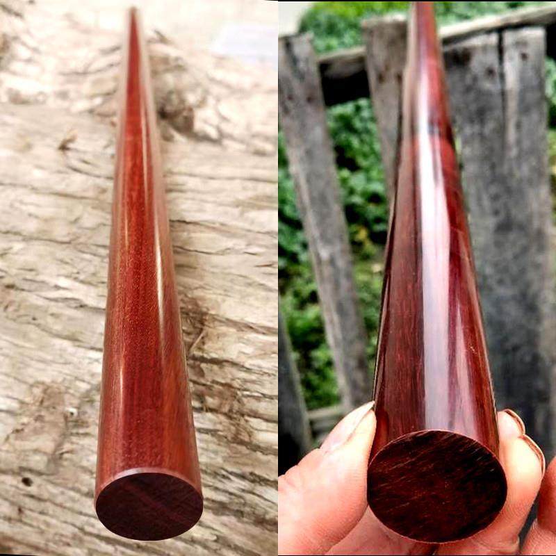 RKT4木棍紫檀手把件男士随身把玩长棍手捻盘玩件木雕木棍硬木实木