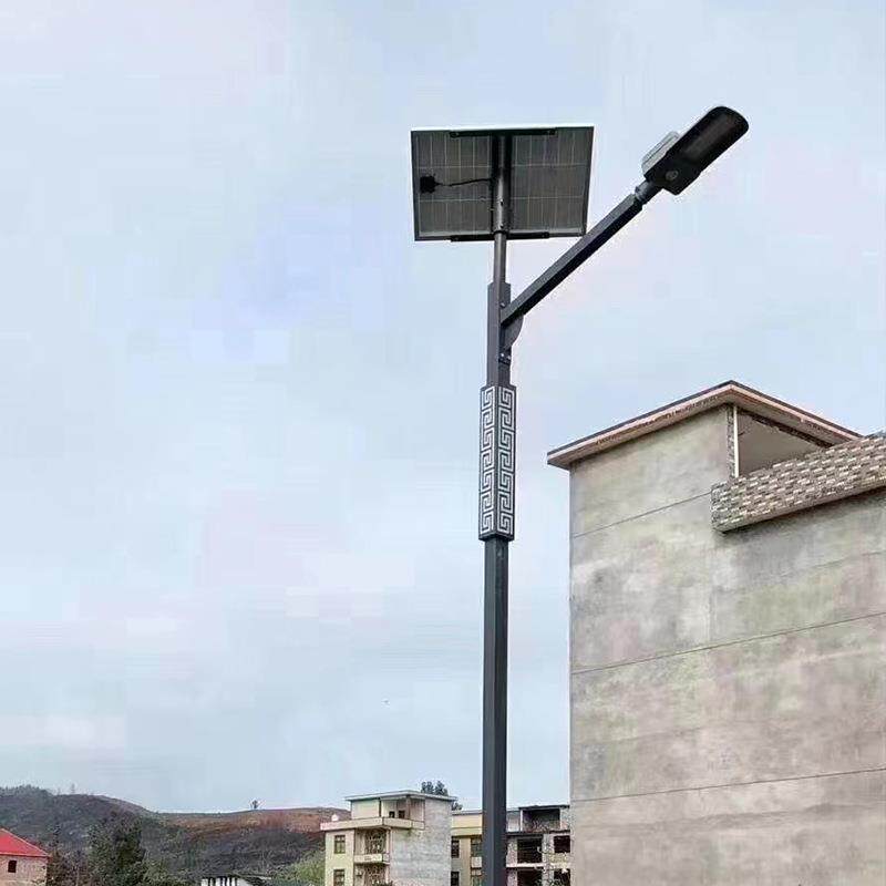 太阳能路灯6米时控光控感应智能控制系统户外路灯户外太阳能路灯