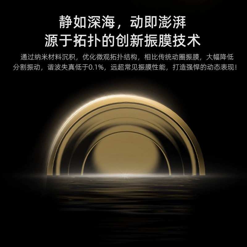 弱水时砂静海入耳式可换线振膜动圈电竞高音质hifi有线游戏耳机