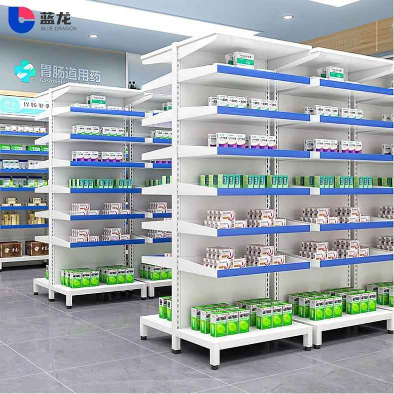 医院西药架药店药品展示架诊所药盘架开放式抽拉配药房医药摆放架
