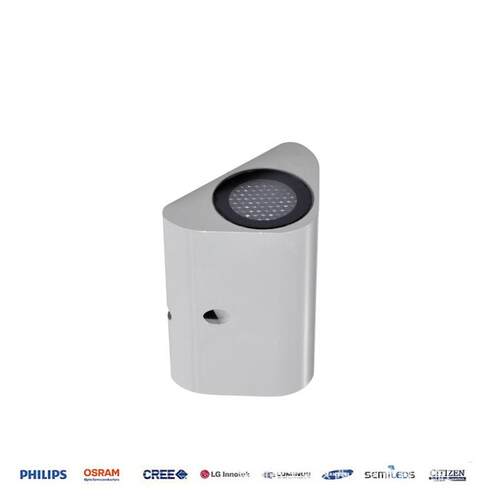 led方形户外防水壁灯双向一束光射灯上下照外墙窄光束墙壁投射灯