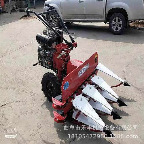 手推式农田水稻旱稻收割机 红辣椒秸秆快速割倒机 油菜籽割晒机