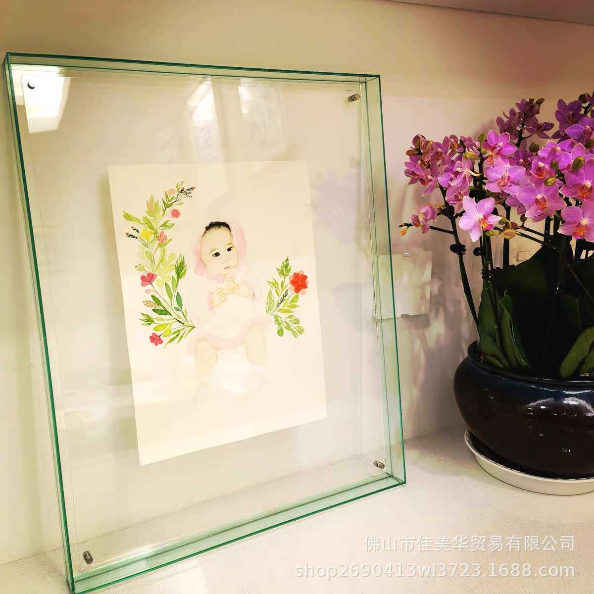 彩色亚克力挂墙相框塑料画框彩色亚克力相框摆台ins风写真海报相,基础建材,亚克力板,淘宝优惠券,粉丝福利购,淘宝优惠卷